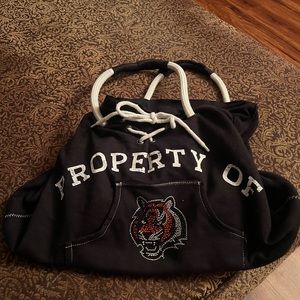 Littlearth NFL Sport Noir Hoodie Tote